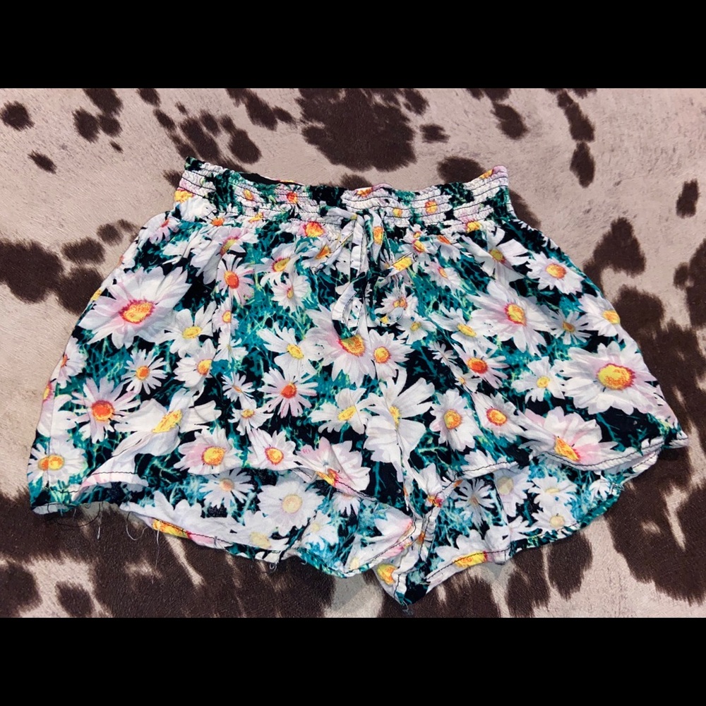 Justice flower shorts